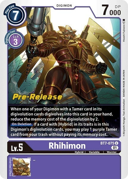 Rhihimon Card Front