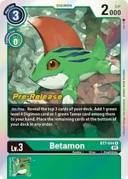 Betamon · Pre-Release Stamped BT7-044pr