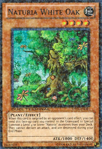 Naturia White Oak Card Front