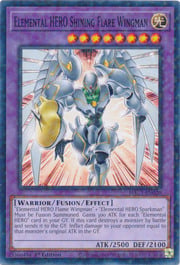 Elemental HERO Shining Flare Wingman · Duel Terminal Common 020