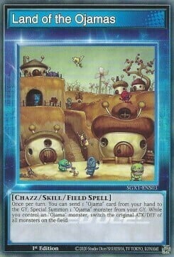 Land of the Ojamas Card Front