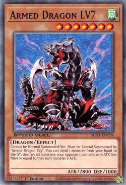 Armed Dragon LV7 Card Front