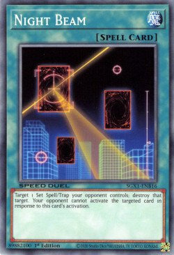 Night Beam Card Front