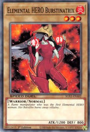 Elemental HERO Burstinatrix · Common 002