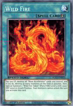 Wild Fire Card Front