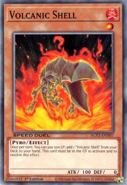 Volcanic Shell Card Front