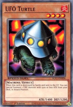 UFO Turtle Card Front