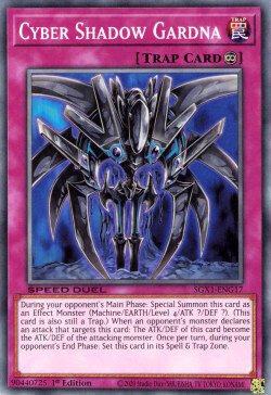 Cyber Shadow Gardna Card Front