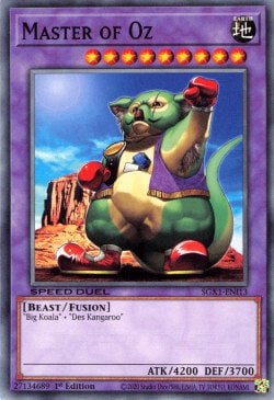 Master of Oz Card Front