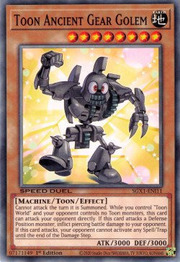 Toon Ancient Gear Golem · Common 011