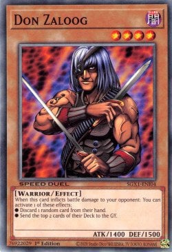 Don Zaloog Card Front