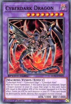 Cyberdark Dragon Card Front