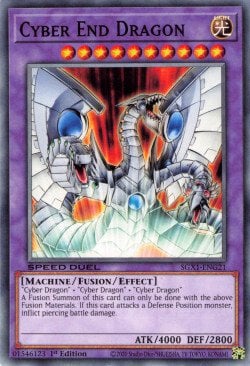 Cyber End Dragon Card Front