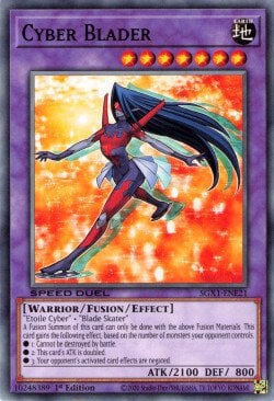 Cyber Blader Card Front
