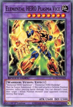 Elemental HERO Plasma Vice Card Front