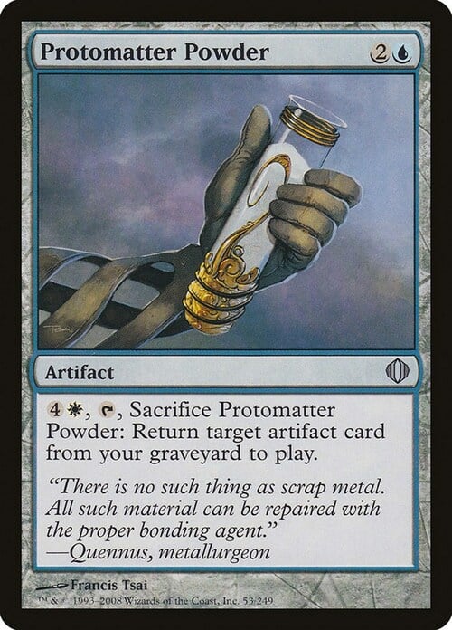 Protomatter Powder Card Front
