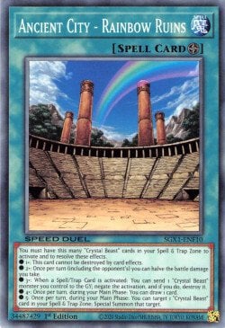 Ancient City - Rainbow Ruins Card Front