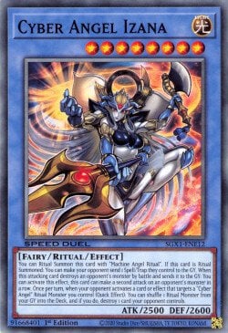 Cyber Angel Izana Card Front