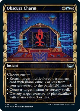 Obscura Charm Card Front