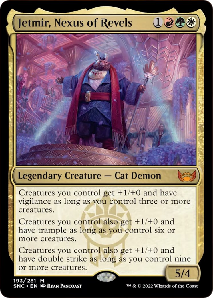 Jetmir, Nexus of Revels Streets of New Capenna Magic CardTrader