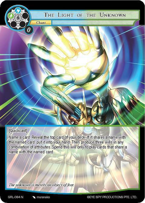 The Light of the Unknown Card Front