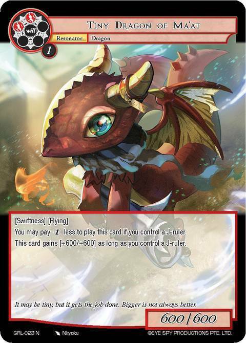 Tiny Dragon of Ma'at Card Front