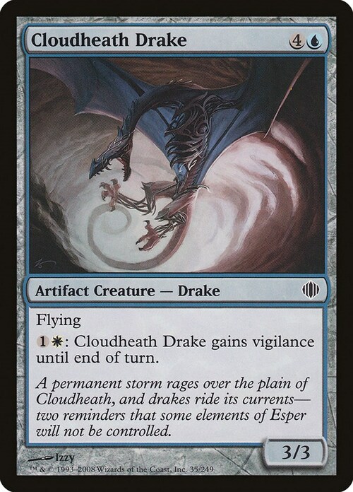 Cloudheath Drake Card Front