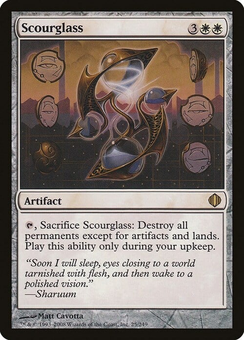 Scourglass Card Front