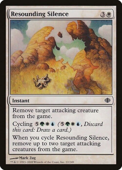 Resounding Silence Card Front