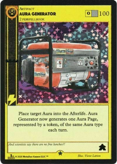 Aura Generator Card Front