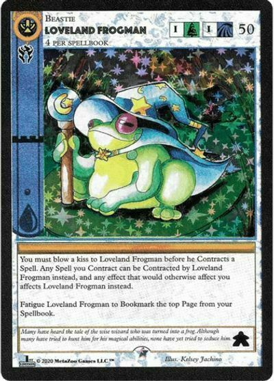 Loveland Frogman Card Front
