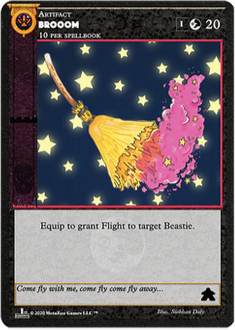 Broom Card Front
