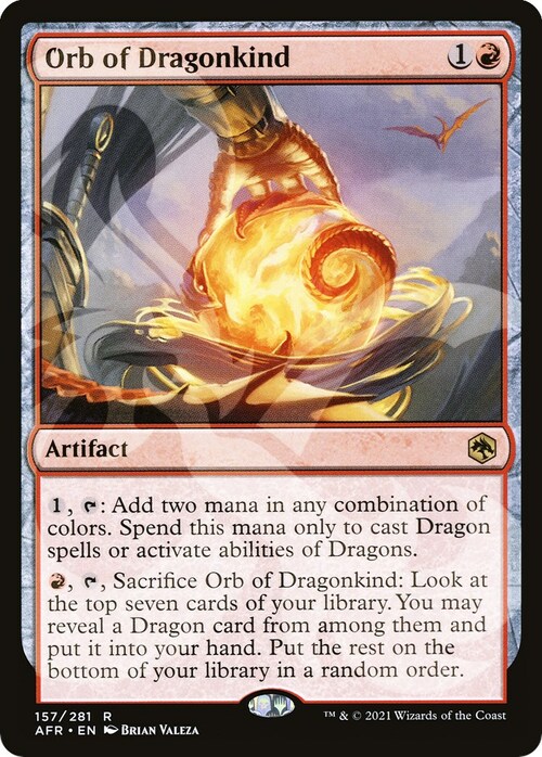 Orb of Dragonkind Card Front