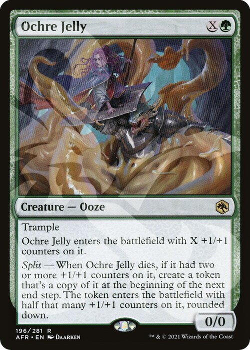 Ochre Jelly Card Front
