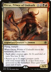 Orcus, Príncipe de la Muerte en Vida