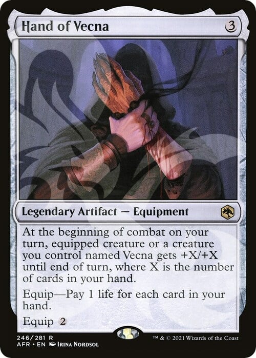 Hand of Vecna Card Front
