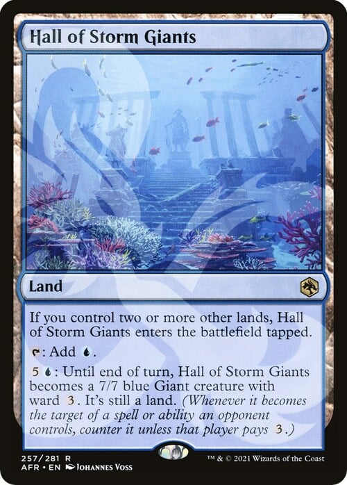 Hall of Storm Giants Card Front