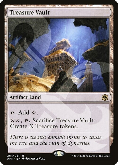 Treasure Vault Card Front