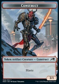 Construct // Blood Card Front