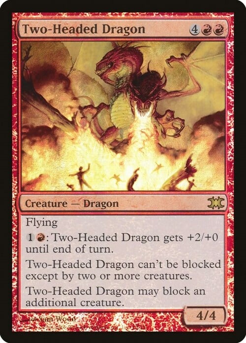Two-Headed Dragon Card Front