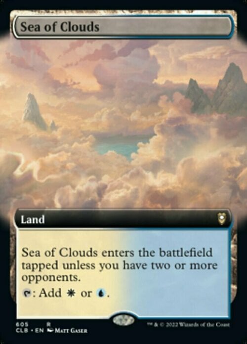 Mar de nubes Frente