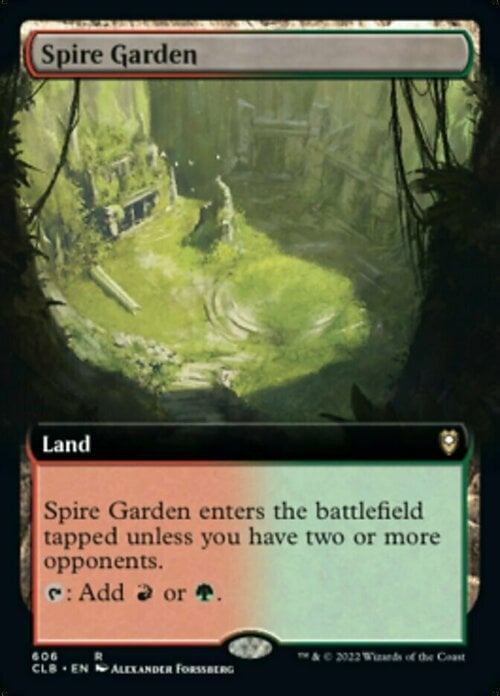 Spire Garden Card Front