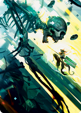 Art Series: Repel the Vile Card Front