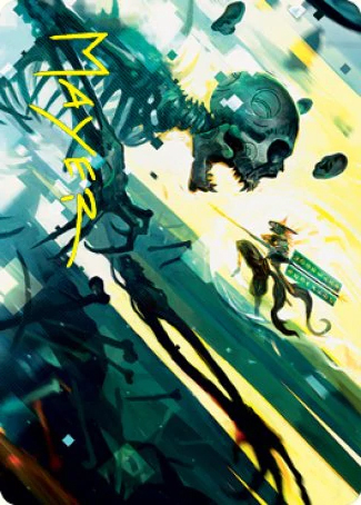 Art Series: Repel the Vile Card Front