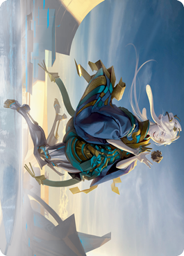 Art Series: Moonfolk Puzzlemaker Card Front