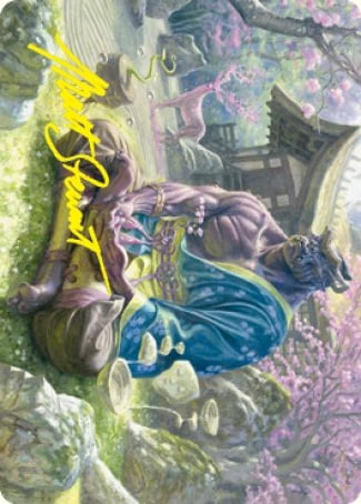 Art Series: Kosei, Penitent Warlord Card Front