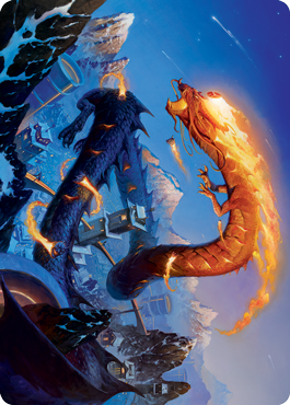 Art Series: Atsushi, the Blazing Sky Card Front