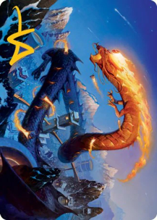 Art Series: Atsushi, the Blazing Sky Card Front