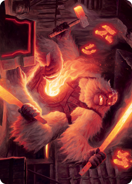 Art Series: Kami of Industry Card Front