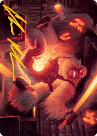 Art Series: Kami of Industry Card Front